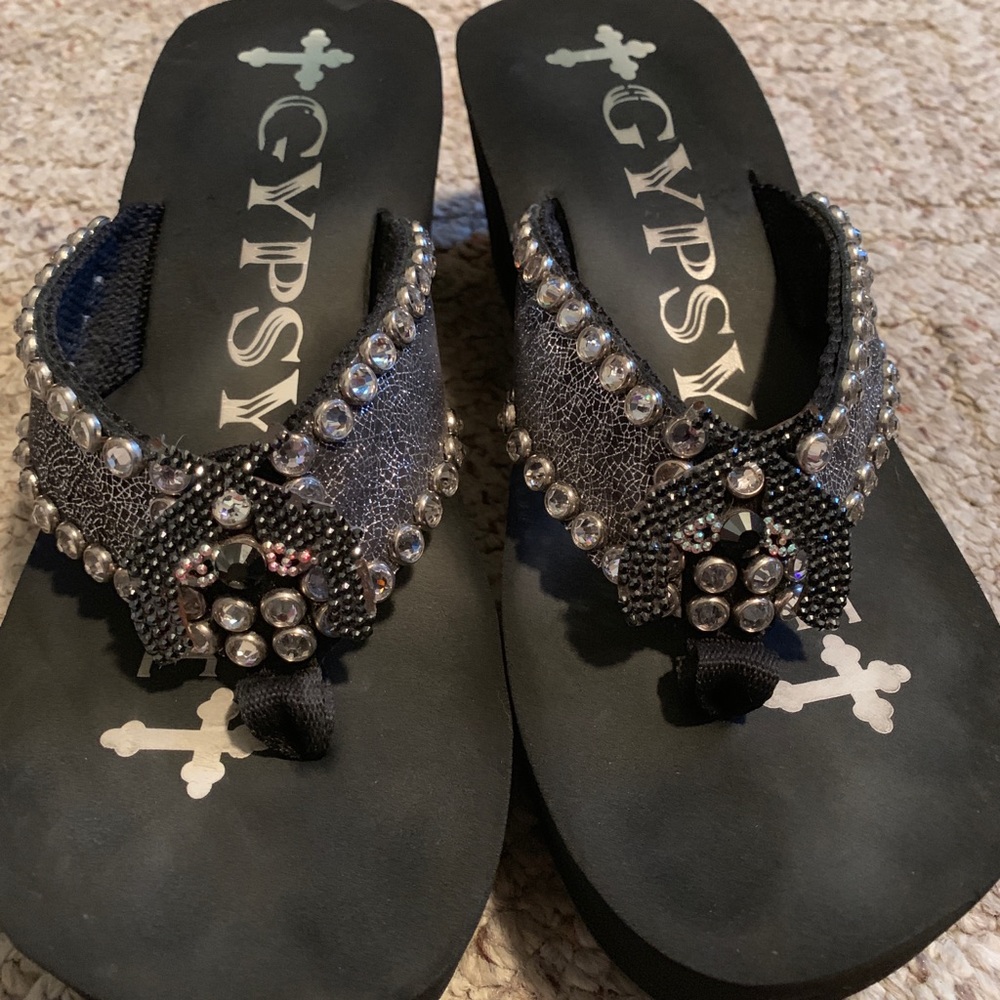 🌟🌟 Gypsy Soul Sandals - BLING BLING 🌟🌟 Size 10